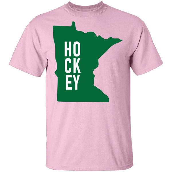 Minnesota Hockey T-Shirt CustomCat