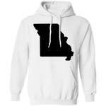 Missouri Black T-Shirt CustomCat