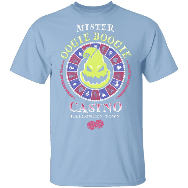 Mister Oogie Boogie's Casino T-Shirt CustomCat