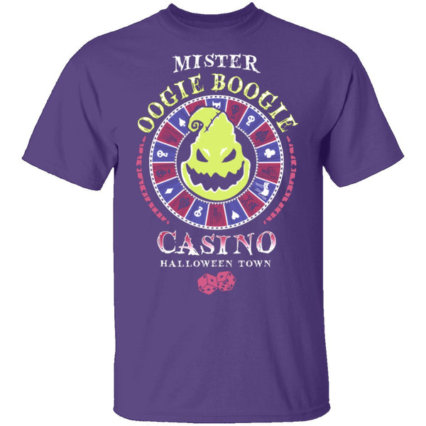 Mister Oogie Boogie's Casino T-Shirt CustomCat