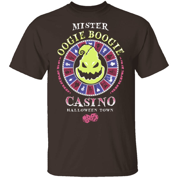 Mister Oogie Boogie's Casino T-Shirt CustomCat