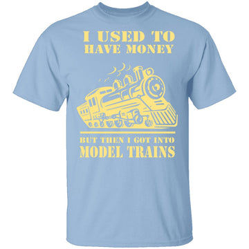 Model Train Money Problems T-Shirt CustomCat