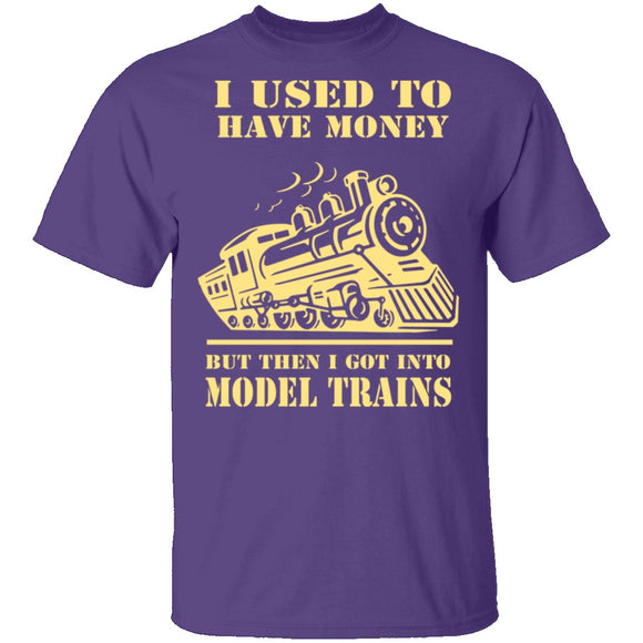 Model Train Money Problems T-Shirt CustomCat