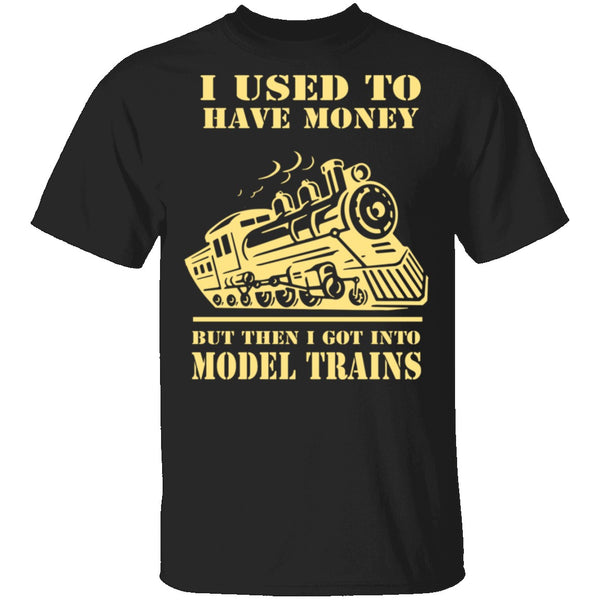 Model Train Money Problems T-Shirt CustomCat