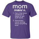 Mom Definition T-Shirt CustomCat