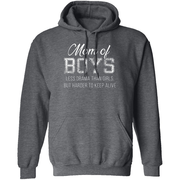 Mom of Boys T-Shirt CustomCat