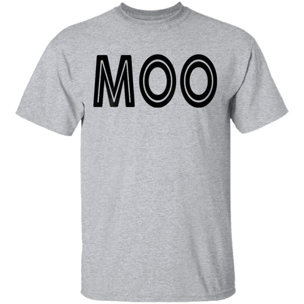 Moo T-Shirt CustomCat