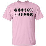 Moon Phases T-Shirt CustomCat
