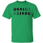 Moon Phases T-Shirt CustomCat