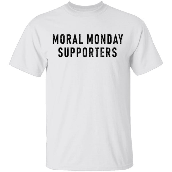 Moral Monday Supporters T-Shirt CustomCat