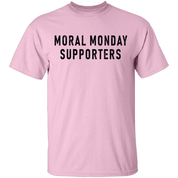 Moral Monday Supporters T-Shirt CustomCat