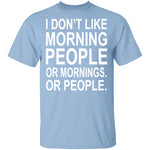 Morning People T-Shirt CustomCat
