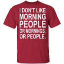 Morning People T-Shirt CustomCat