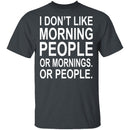 Morning People T-Shirt CustomCat