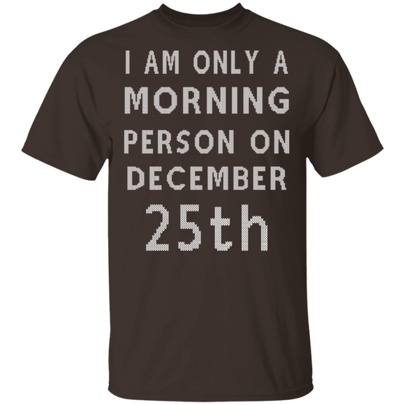 Morning Person T-Shirt CustomCat