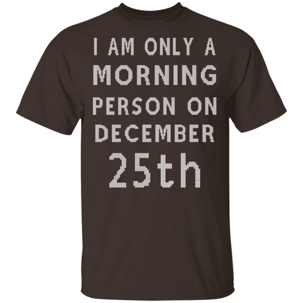 Morning Person T-Shirt CustomCat