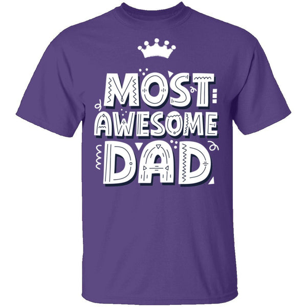 Most Awesome DAD with Crown CustomCat