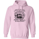 Most Of The Year I'm A Classy Respectful Lady Football Season Starts T-Shirt CustomCat