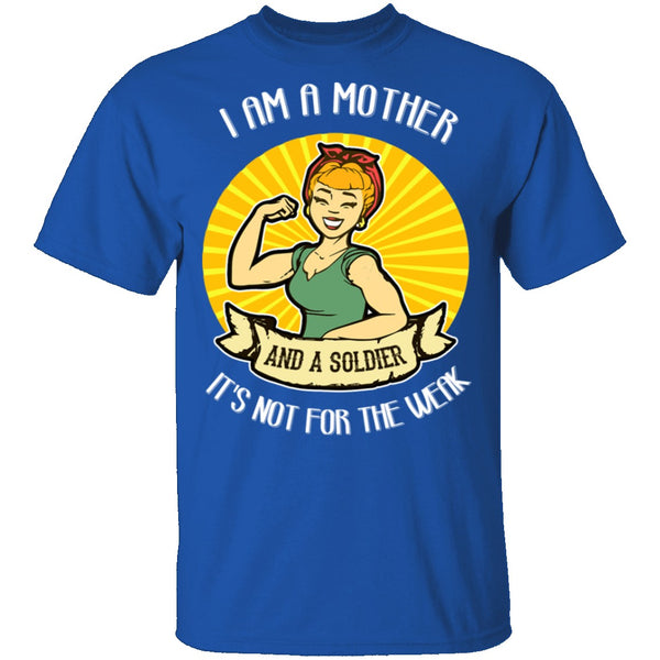 Mother Soldier T-Shirt CustomCat
