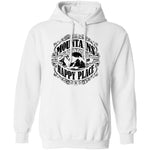 Mountains Happy Place T-Shirt CustomCat