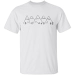 Mountainscape T-Shirt CustomCat