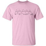 Mountainscape T-Shirt CustomCat
