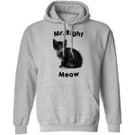 Mr. Right Meow T-Shirt CustomCat