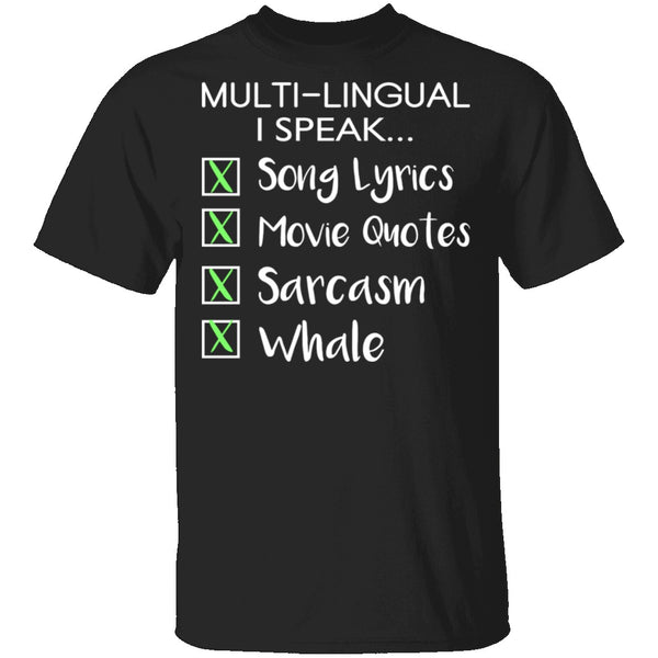 Multi-Lingual T-Shirt CustomCat