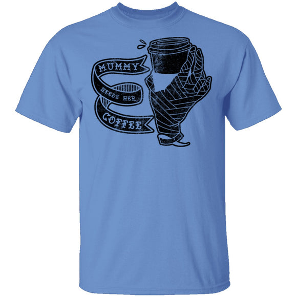 Mummy Needs Her Coffee T-Shirt CustomCat