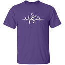 Music Heartbeat T-Shirt CustomCat