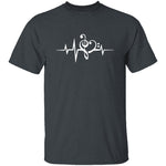 Music Heartbeat T-Shirt CustomCat