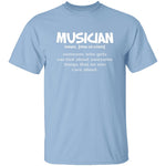 Musician Definition T-Shirt CustomCat