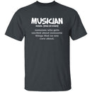 Musician Definition T-Shirt CustomCat
