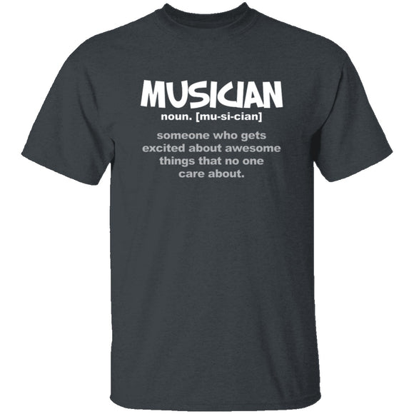 Musician Definition T-Shirt CustomCat