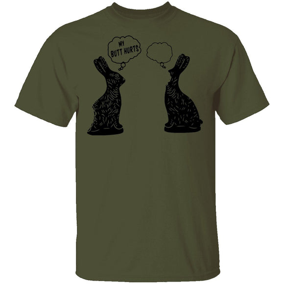 My Butt Hurts T-Shirt CustomCat