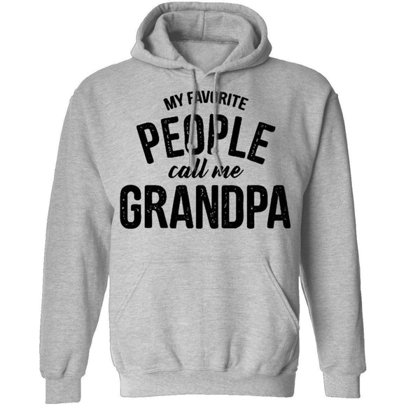 My Favorite People Call Me Grandpa T-Shirt CustomCat