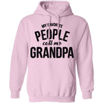 My Favorite People Call Me Grandpa T-Shirt CustomCat