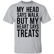 My Head Says Gym But My Heart Says Treats T-Shirt