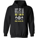 My Hero Raised Me Firefighter T-Shirt CustomCat