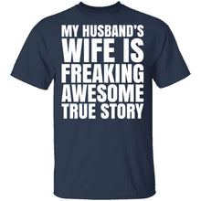 My Husband's Wife Is Awesome T-Shirt