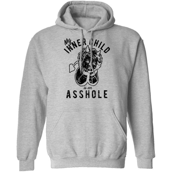 My Inner Child Is An Asshole T-Shirt CustomCat