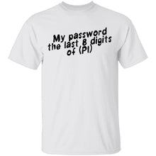 My Password The Last 8 Digits Of (PI) T-Shirt