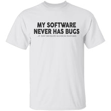 My Software Never Has Bugs T-Shirt