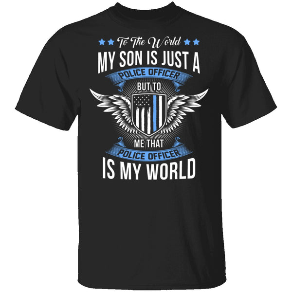 My Son Is My World T-Shirt CustomCat