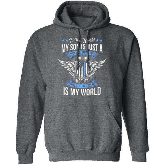 My Son Is My World T-Shirt CustomCat
