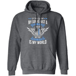 My Son Is My World T-Shirt CustomCat