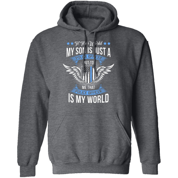 My Son Is My World T-Shirt CustomCat