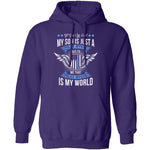 My Son Is My World T-Shirt CustomCat