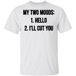 My Two Moods T-Shirt CustomCat