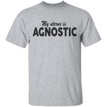 My Uterus Is Agnostic T-Shirt